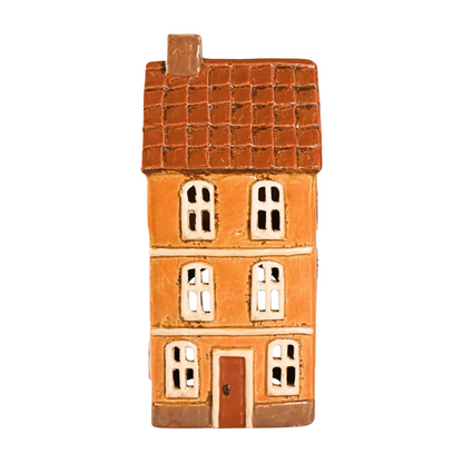 Det Gamle Apotek Keramikhaus gelb