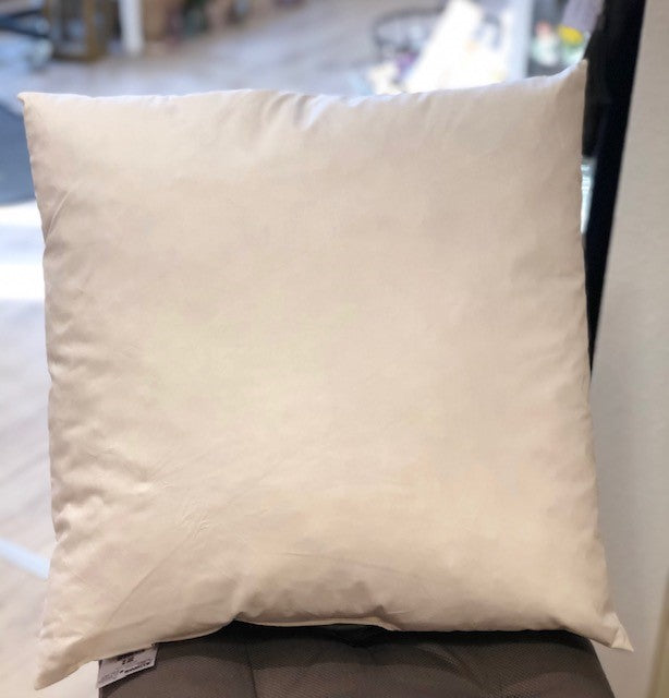 Inlett 50 x 50 cm aus 100 % Baumwolle & Entenfedern