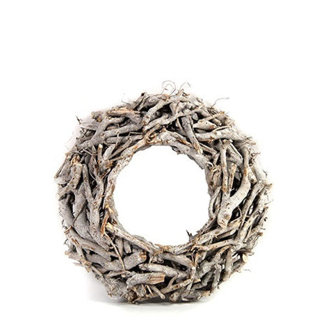 Countryfield Kranz Spikey aus Holz grau Ø 30 cm