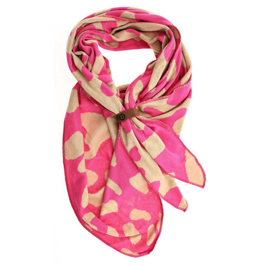 Lot83 Schal Bobbie Pink Camel