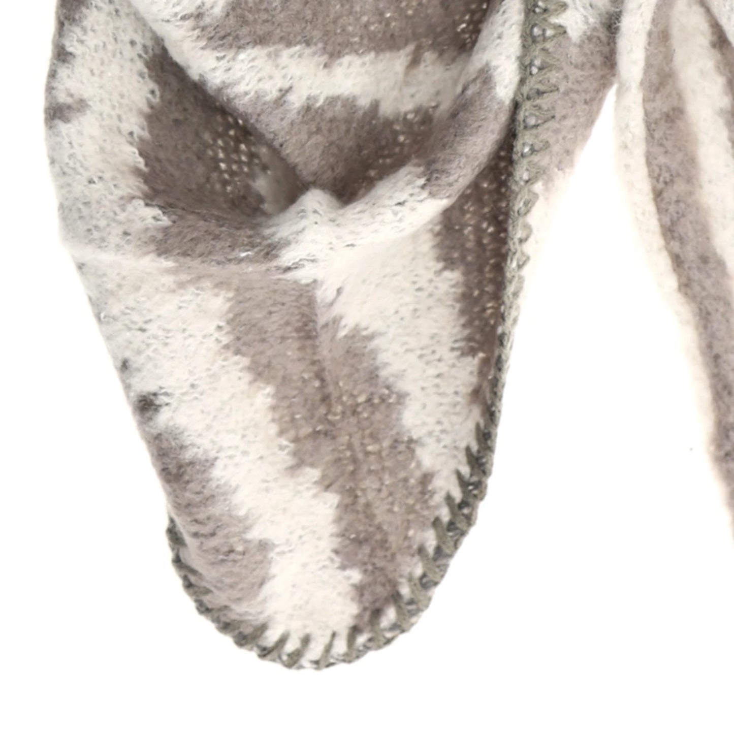 Lot83 Schal Nina Zebra grau