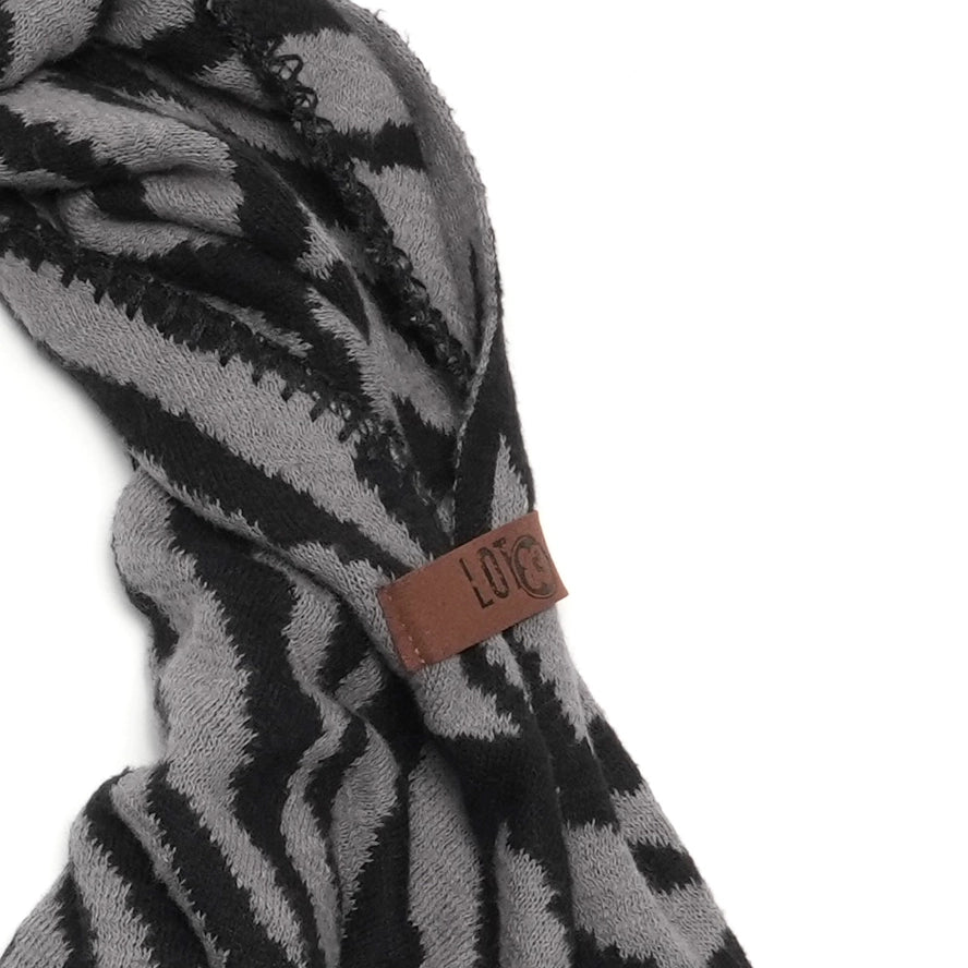 Lot83 Schal Lize schwarz