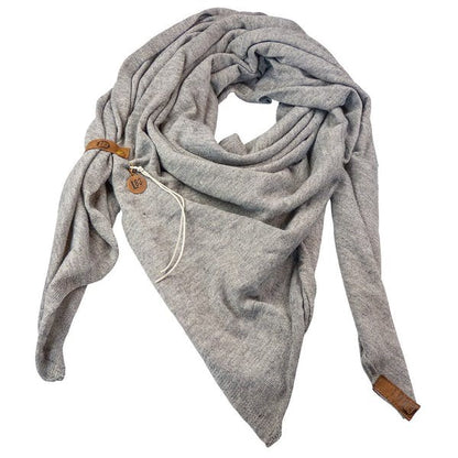 Lot83 Dreieckiger Strickschal Fien Grey