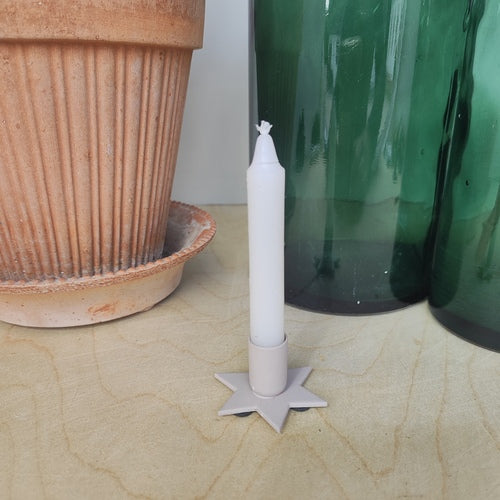 Madleys mini Kerzenhalter Stern für Stabkerze 1,3 cm