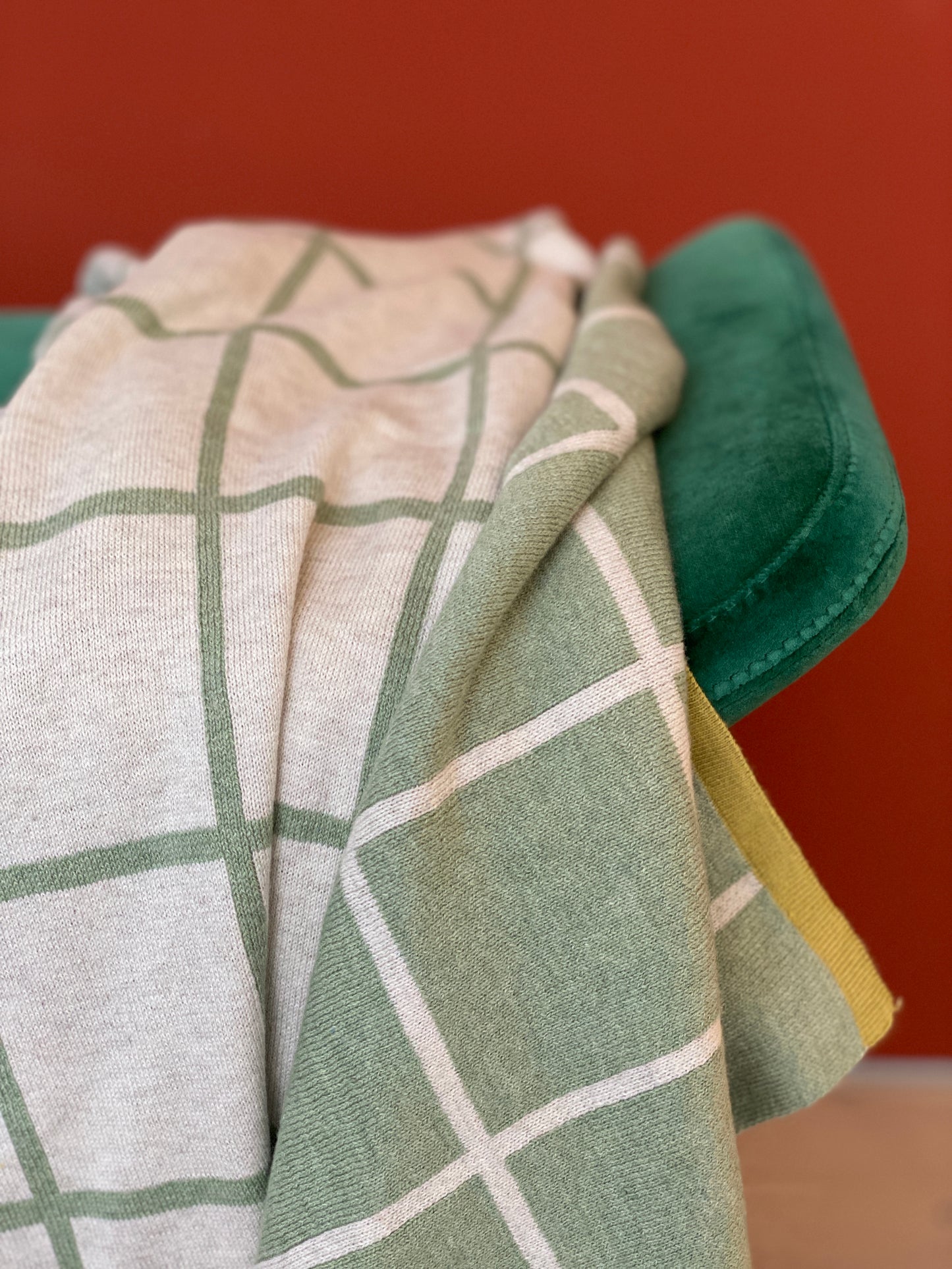 Funky Doris Wolldecke Todden green