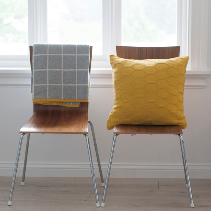 Funky Doris Kissenhülle Herdis yellow