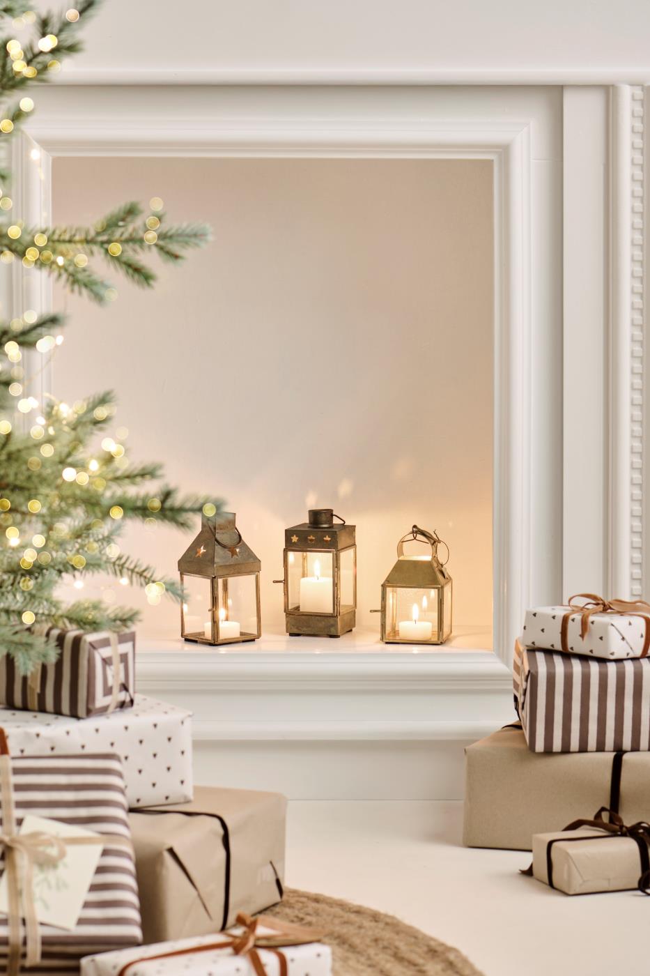 IB Laursen kleine Laterne mit Sterne im Dach