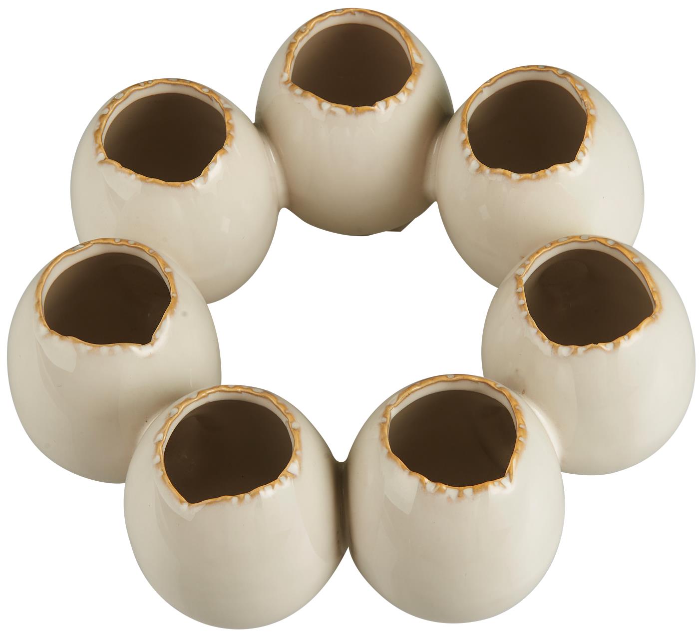 IB Laursen Vase für Blumen Kreis Eiförmig