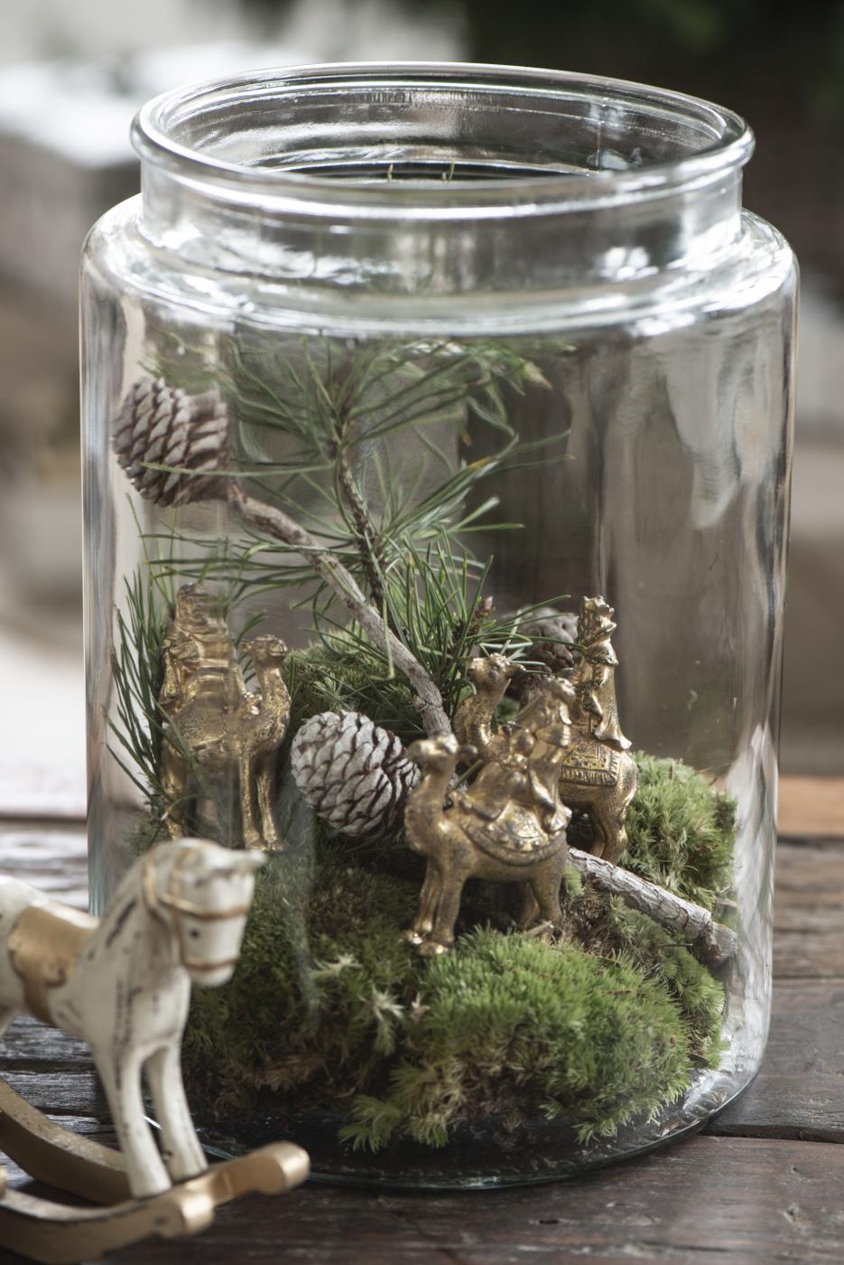 IB Laursen Glas Vase Windlicht