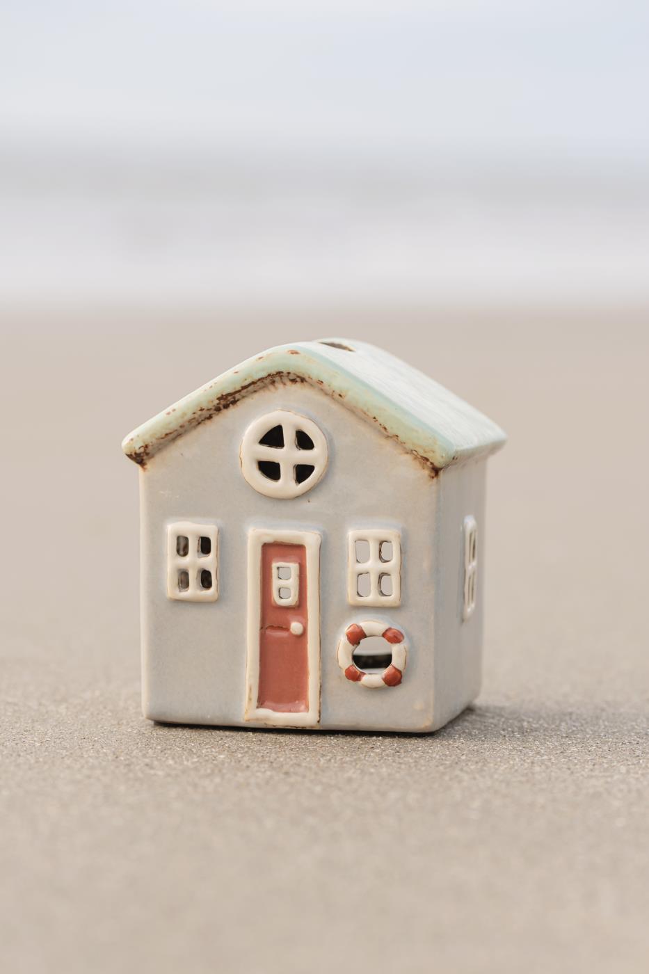 IB Laursen Haus Lokken für Teelicht braune Tür