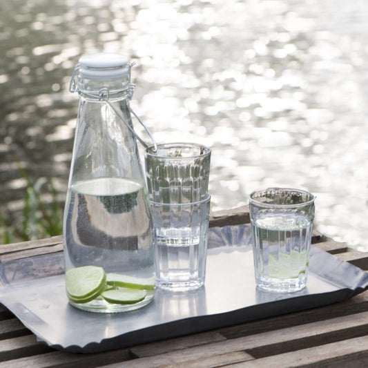 IB Laursen Glas Flasche mit Bügelverschluss