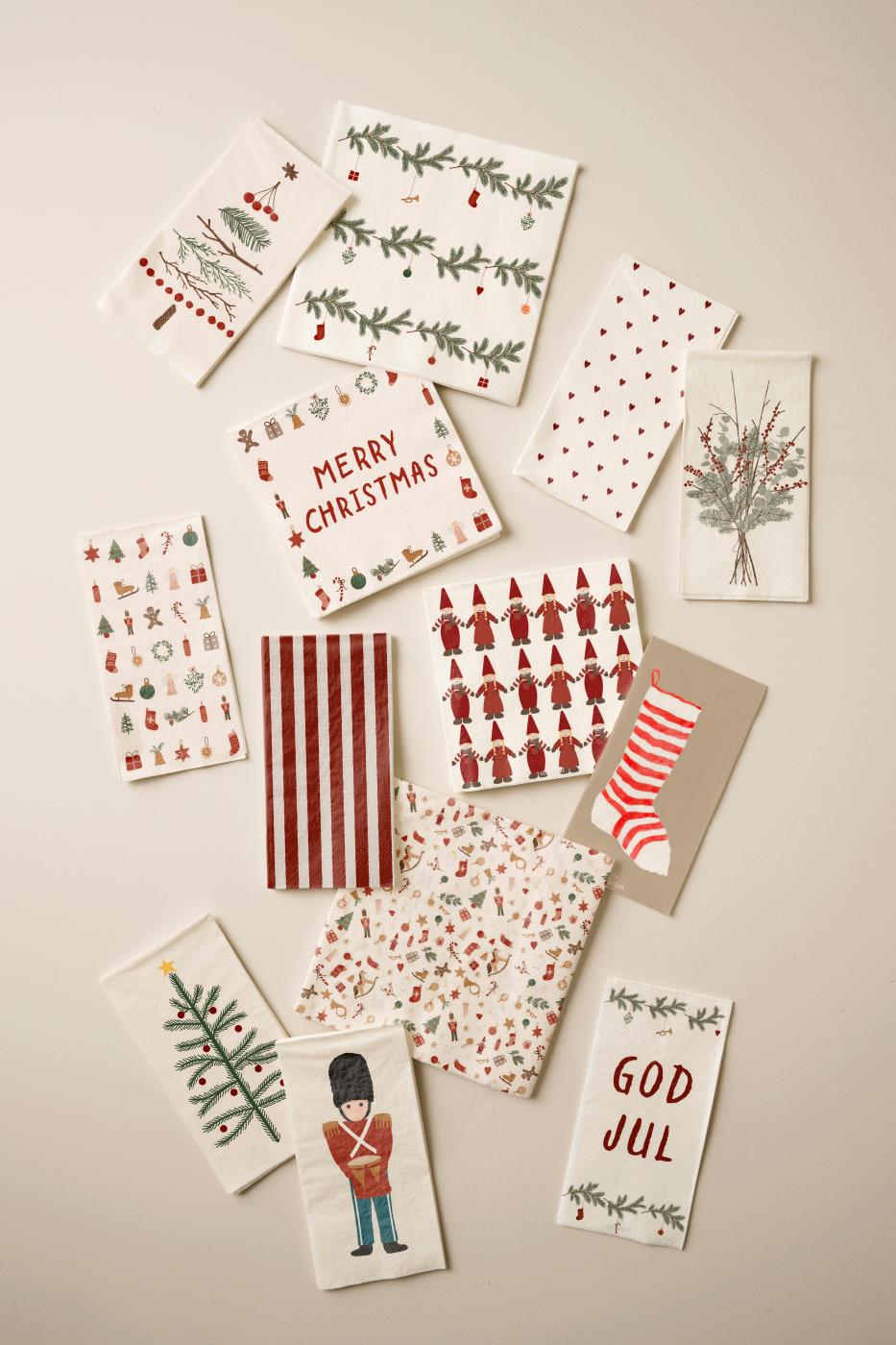 IB Laursen Metallschild God Jul