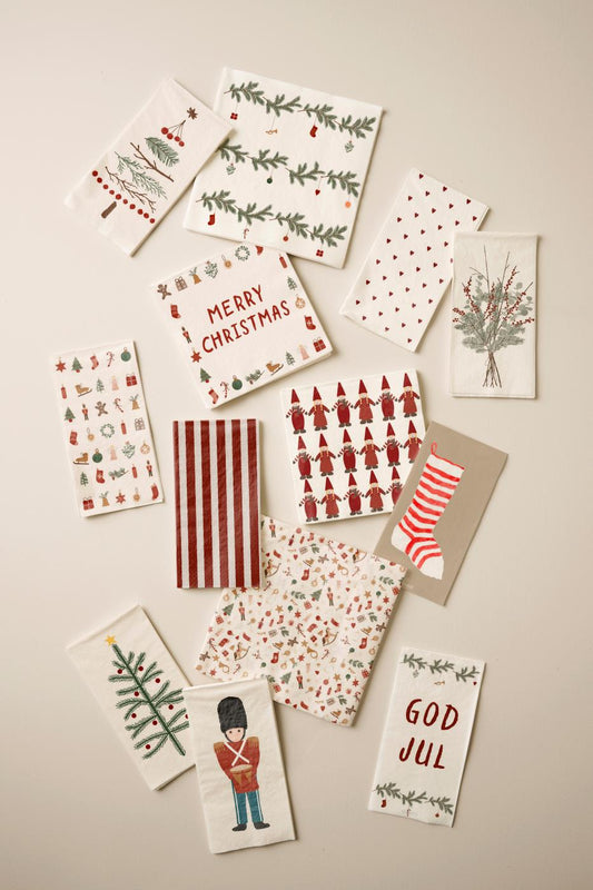 IB Laursen Metallschild God Jul