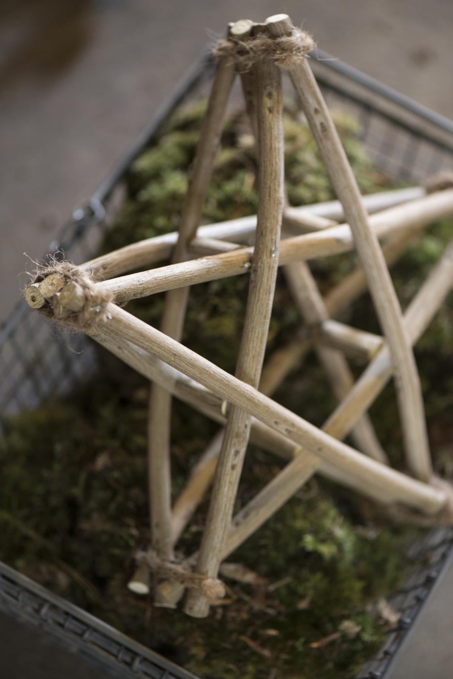 IB Laursen Stern doppelt Holz