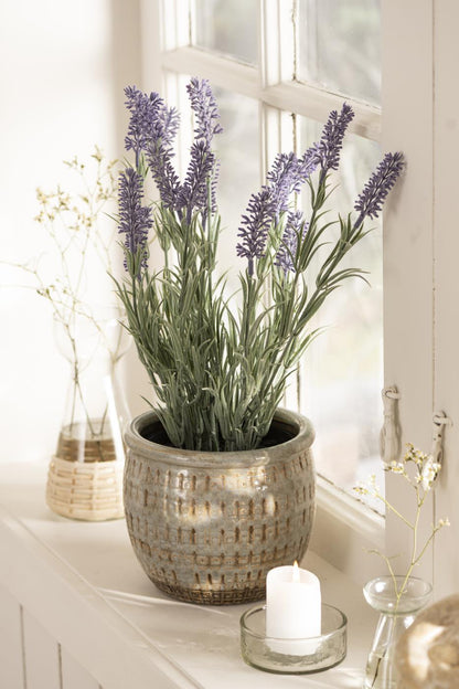 IB Laursen künstlicher Lavendel im Topf 40 cm H