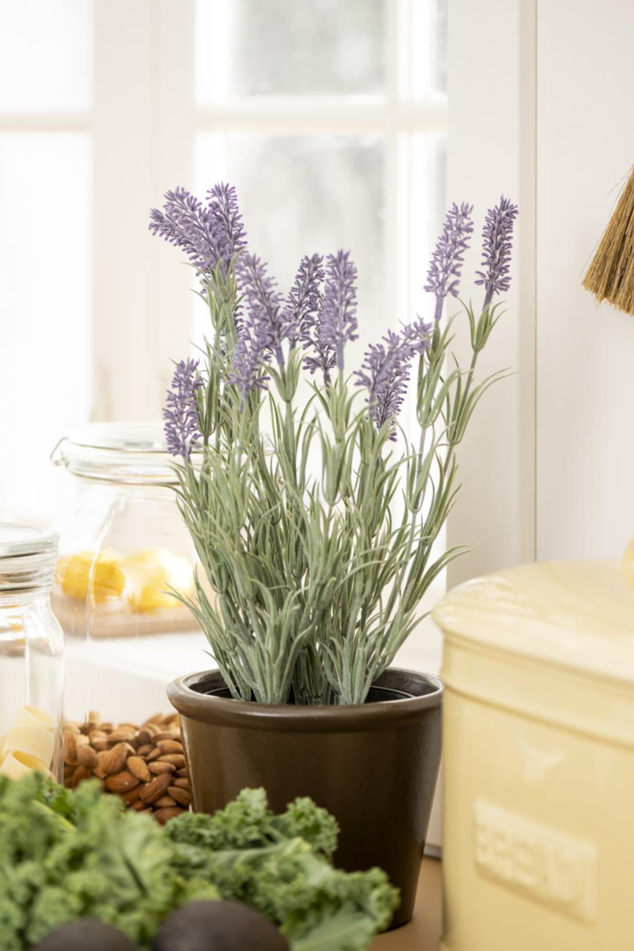 IB Laursen künstlicher Lavendel im Topf 40 cm H