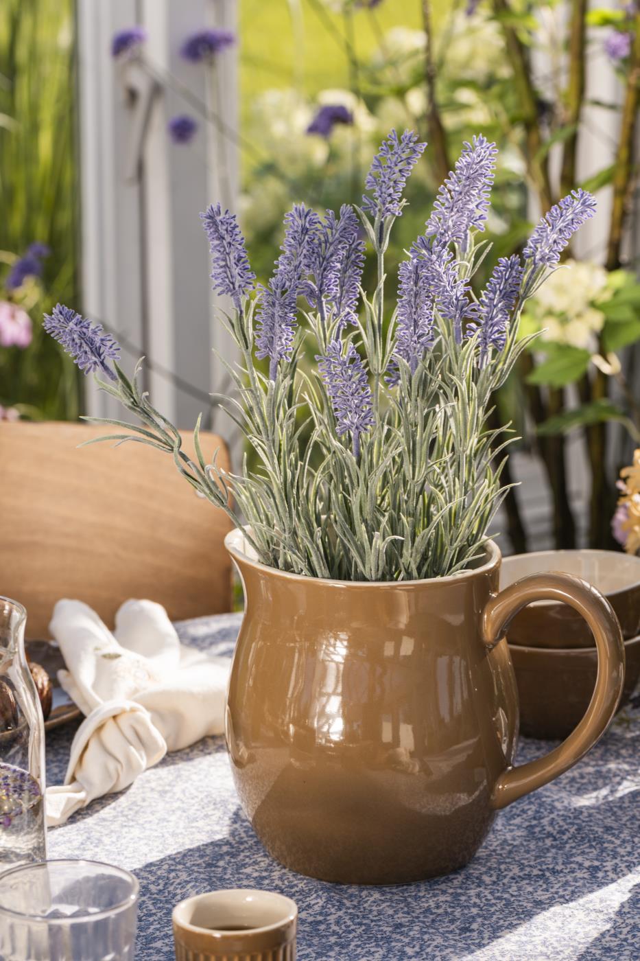 IB Laursen künstlicher Lavendel im Topf 40 cm H