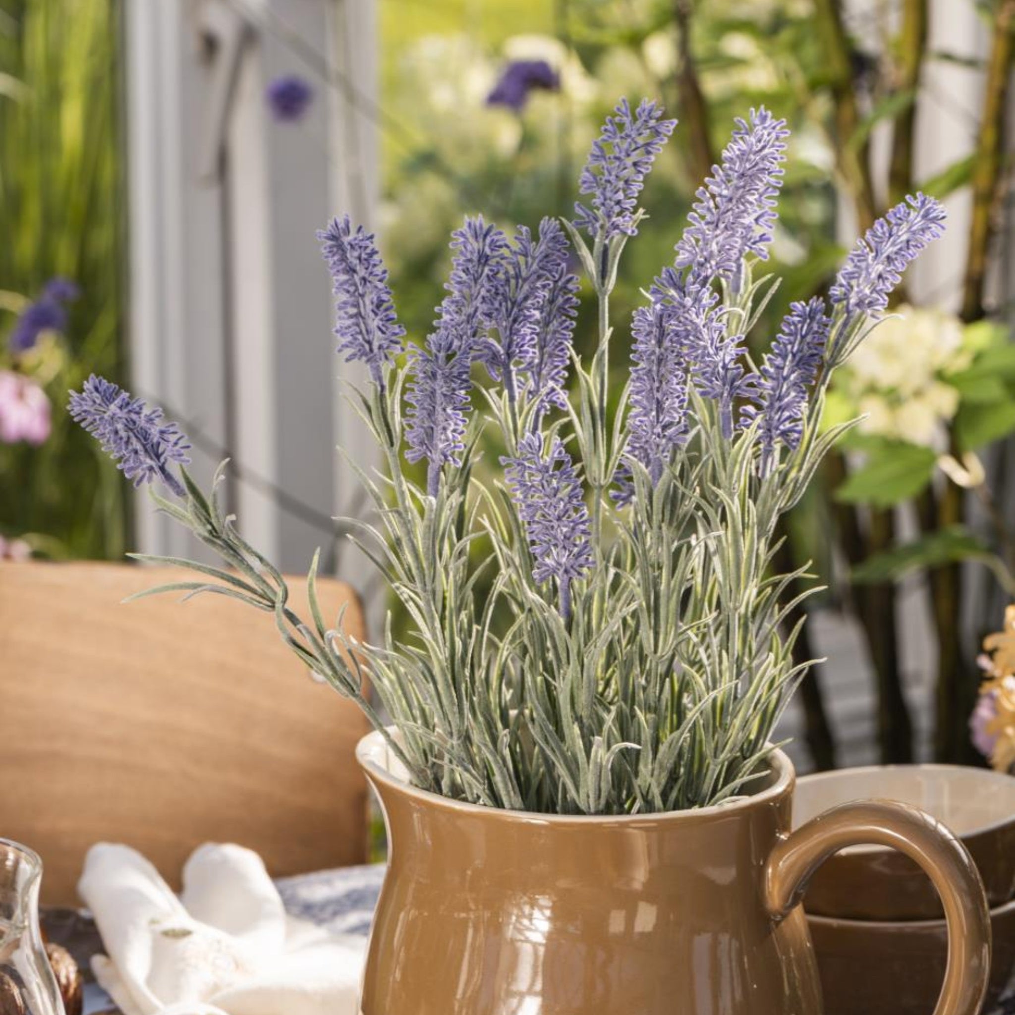 IB Laursen künstlicher Lavendel im Topf 40 cm H