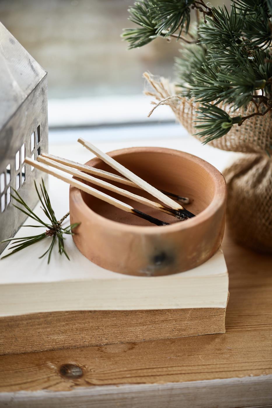 IB Laursen Ton Kerzenhalter für Stumpen Kerze