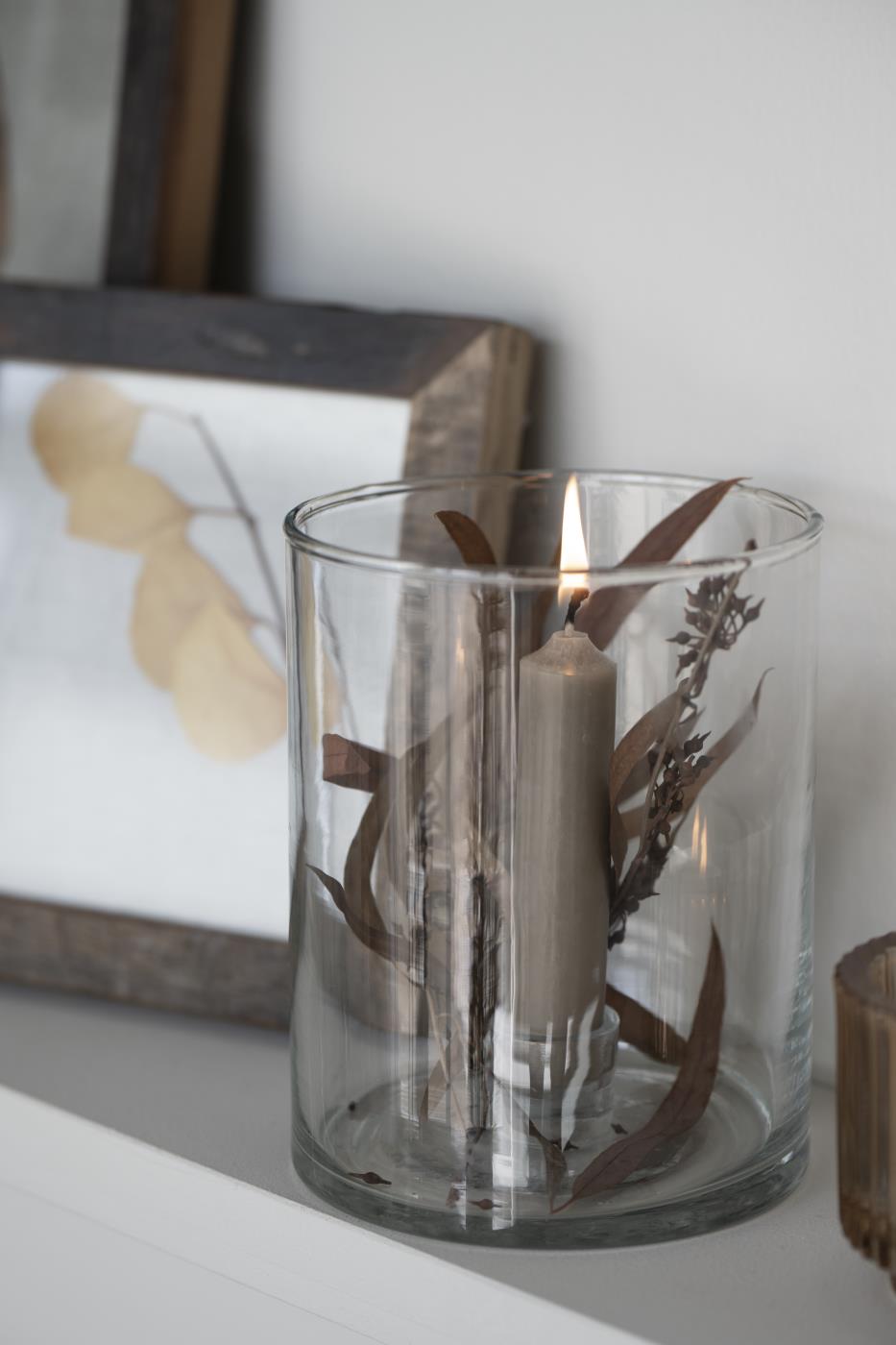 IB Laursen Kerzenhalter Glas für Stabkerzen