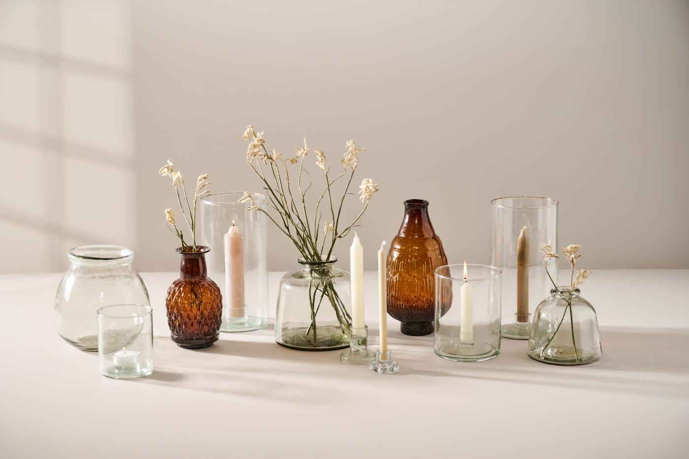 IB Laursen Kerzenhalter Glas für 3,8 cm Ø Kerze