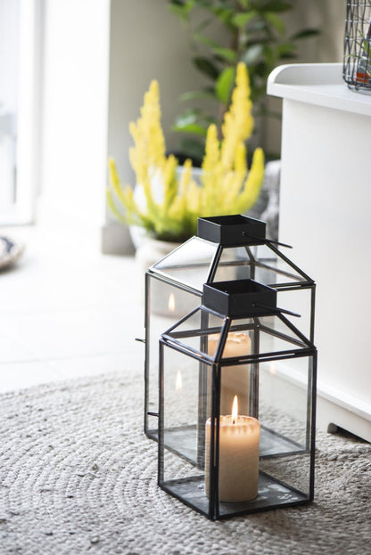 IB Laursen Laterne Norr mit schrägem Dach