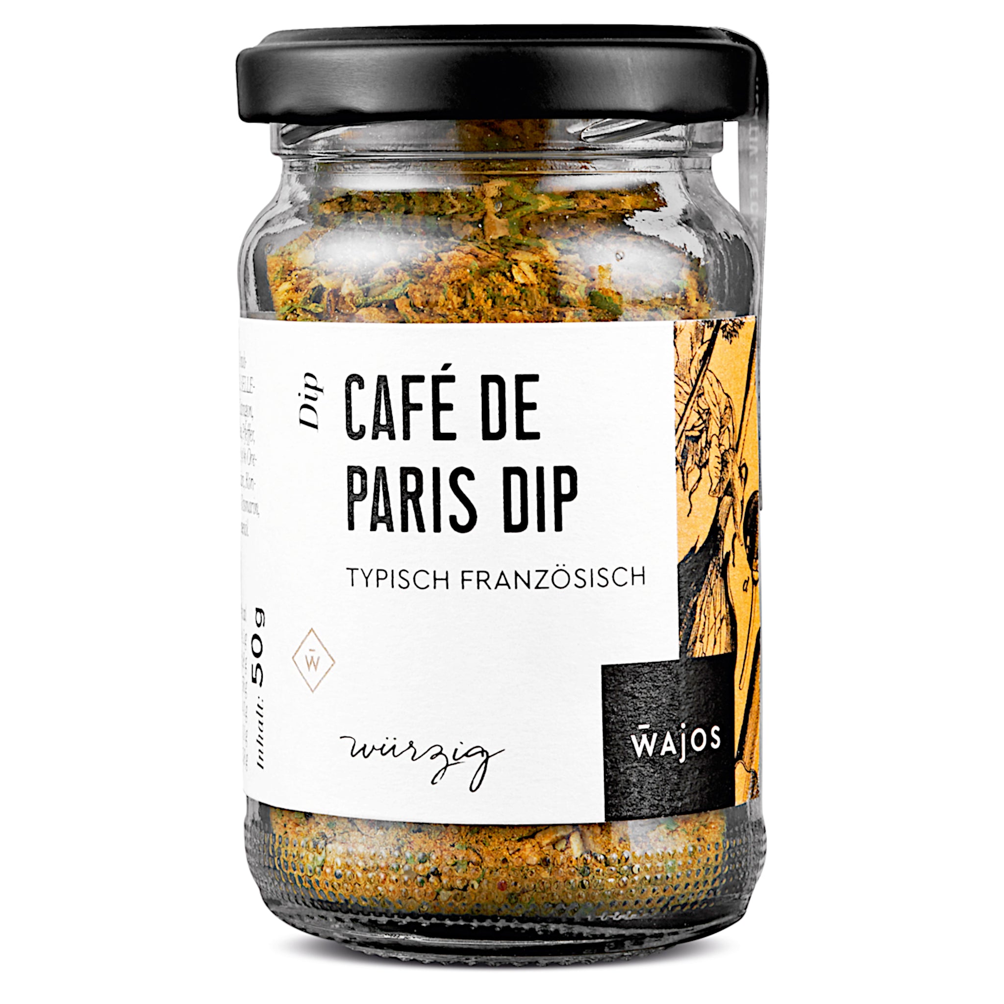 Wajos Café de Paris Dip 50g Mini Gewürzmischung