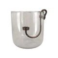 Windlicht mit Kerzenhalter Verre Glas & Metall