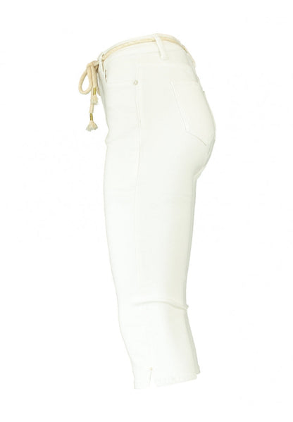 Zabaione Capri Hose Ri44vka creme weiß