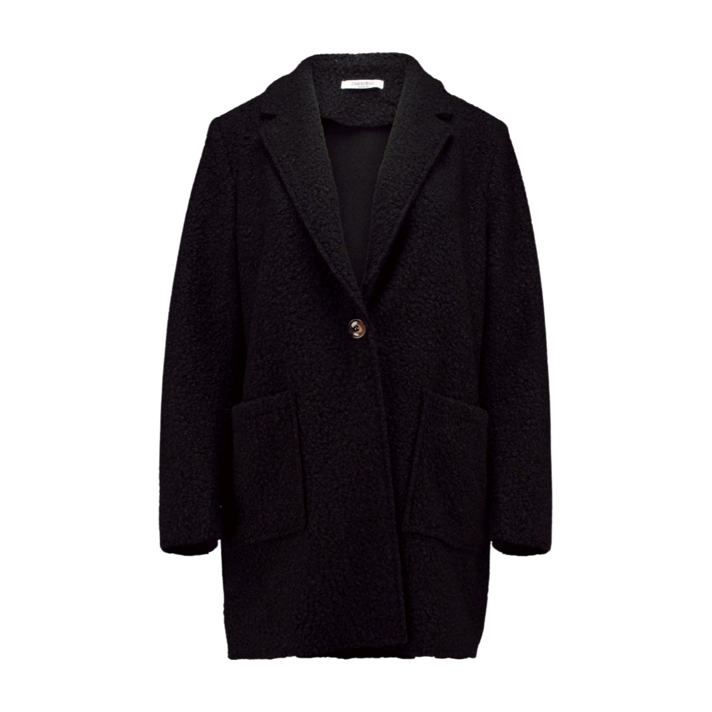 Zabaione Bouclé Jacke Ri44a schwarz