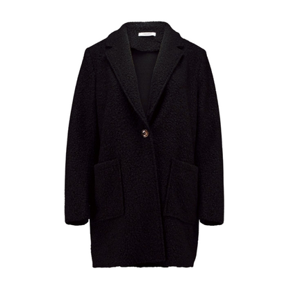 Zabaione Bouclé Jacke Ri44a schwarz